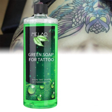 Tatuaje de jabón verde para la solución curativa relajante